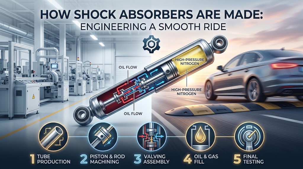 how shock absorbers are made